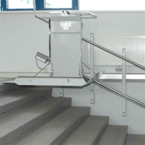 Savaria Commercial Straight Rail Inclined Wheelchair Lift:: Transitions Lift & Elevator ...