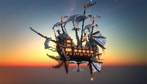 Steampunk Airship Minecraft Map