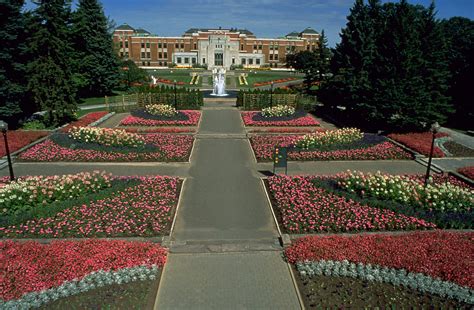 Compass Map: Montréal Botanical Garden - Montreal, Quebec, Canada