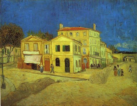 Vincent van Gogh Oil Painting Reproductions - The Yellow House,The ...