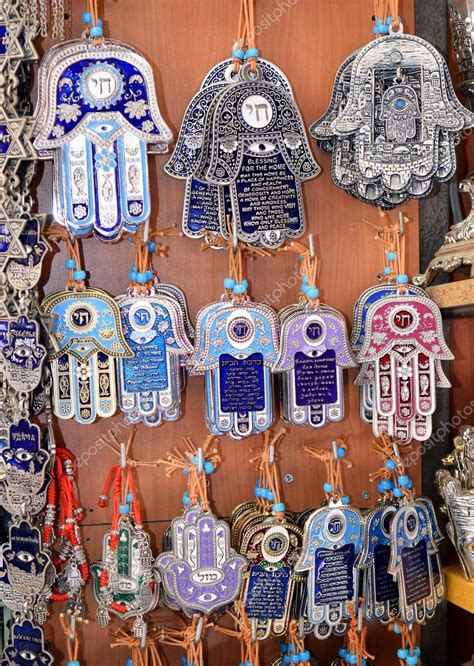 Hamsa - traditional palm-shaped amulet — Stock Photo © irisphoto11 #76482789