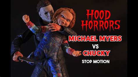 Chucky vs Michael Myers - Stop Motion Animation - YouTube