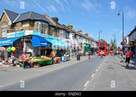 East Ham High Street London Victorian period Stock Photo, Royalty Free ...