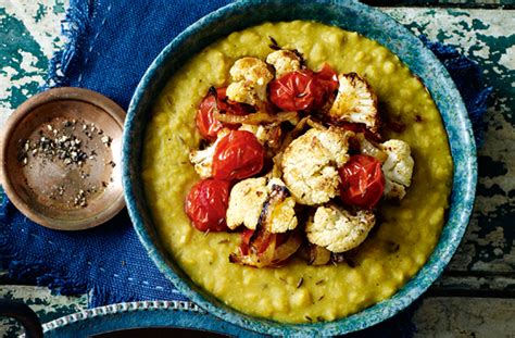 Roasted Cauliflower And Cherry Tomato Dhal | Indian Recipes | GoodtoKnow