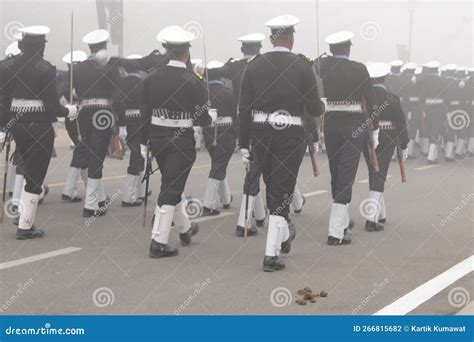 Indian Navy Soldier S Contingent Marches during the Republic Day ...