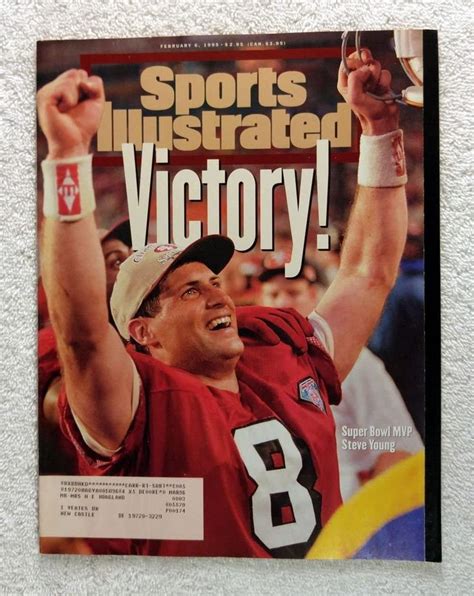 Steve Young - Super Bowl XXIX Champions! - Sports Illustrated - February 6, 1995 | Sports ...