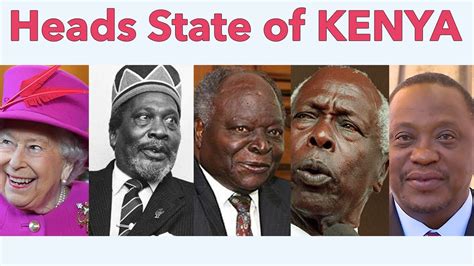 Timeline of Heads of State of Kenya since 1963 | All Kenyan Presidents - YouTube