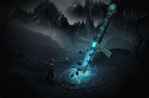 The enchanted sword by manipulationparadise on DeviantArt