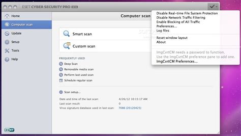 ESET Cyber Security Pro (Mac) - Download, Review, Screenshots