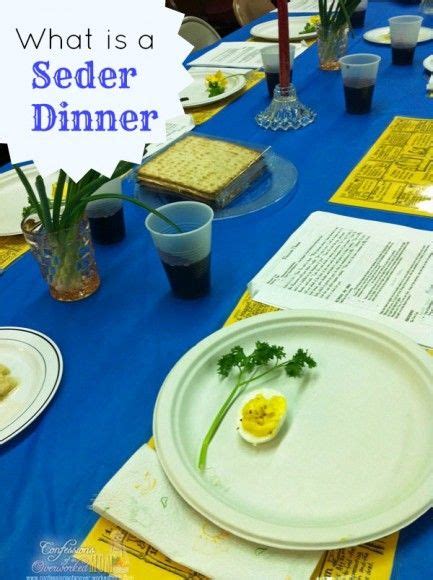 What Is A Seder Dinner | Confessions of an Overworked Mom | Seder meal ...