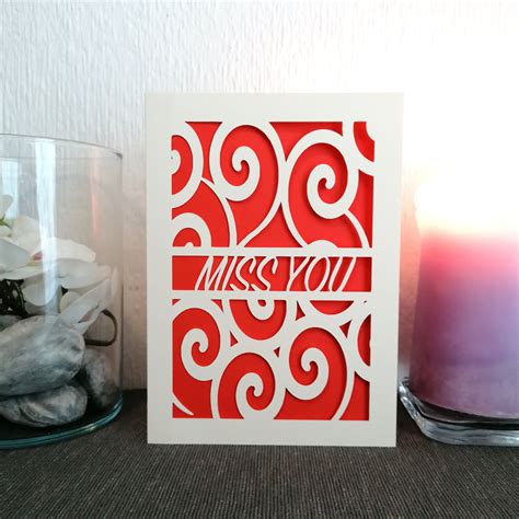 Miss You Card I Miss You Card Love Card I Love You Card | Etsy in 2021 | I miss you card, Miss ...