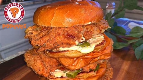 Popeyes NEW Chicken Sandwich - How to make Popeyes Spicy Chicken Sandwich | Let's Eat Cuisin ...