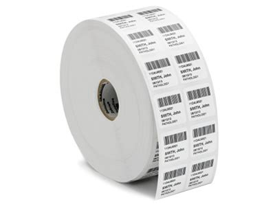 Business Business & Industrial Zebra 8 Pack Z-Select 4000D 2" x 1.5" Direct Thermal Labels ...