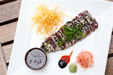 Seared Tuna ~ seared tuna sushi with Asian plum sauce | Seared tuna ...