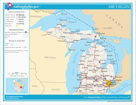 Michigan Prisons Map | secretmuseum