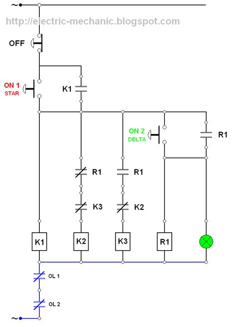 Rangkaian Star Delta Auto Manual