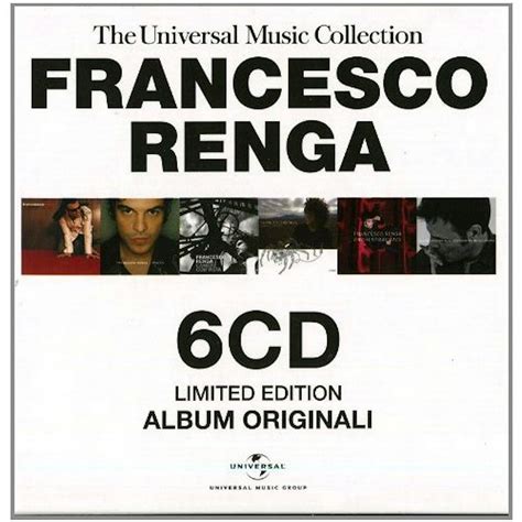 Francesco Renga UNIVERSAL MUSIC COLLECTION CD