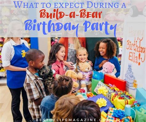 What to Expect During a Build a Bear Birthday Party {+Coupon Code}