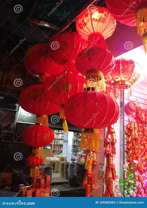 Lantern for Spring Festival Editorial Photo - Image of dragon, beauty ...