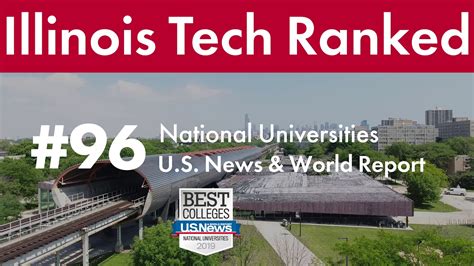 Illinois Tech ranks in Top 100 National Universities - YouTube