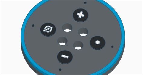 echo dot 3 button by aRGiRob | Download free STL model | Printables.com