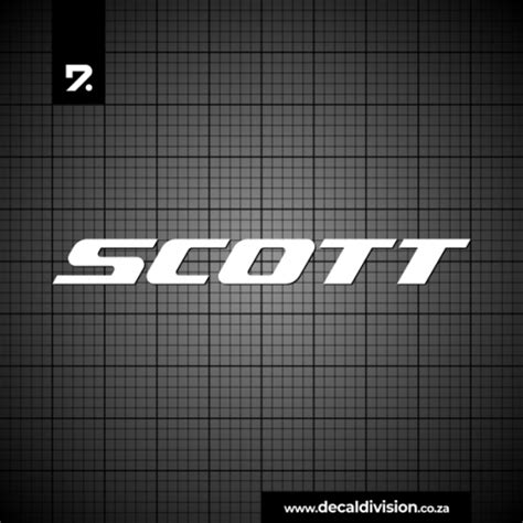 Scott Bikes Logo Sticker