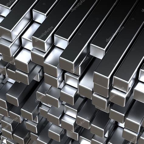 3d metal bars — Stock Photo © tomisl.z #3711493