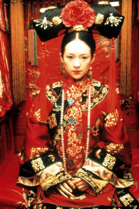 Zhang Ziyi in Crouching Tiger, Hidden Dragon, 2000 Chinese Wedding Dress Traditional, Chinese ...