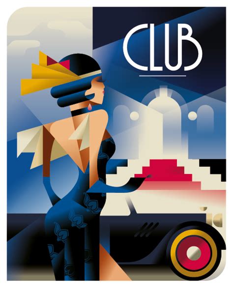 Club posters :: Behance