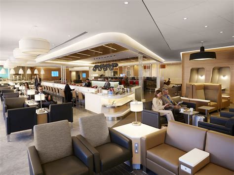 British Airways and American Airlines Greenwich Lounge - JFK Terminal 8 ...