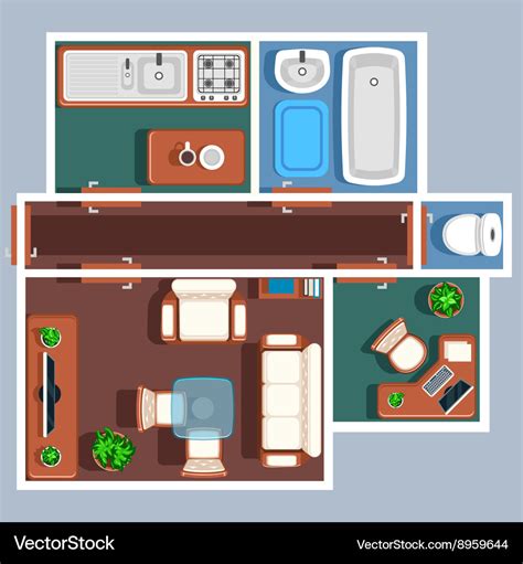 Floor Plan Cartoon