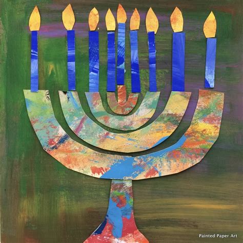 Menorah Painting at PaintingValley.com | Explore collection of Menorah ...