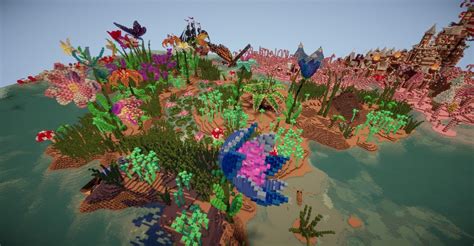 Giant Flower Garden Biome Minecraft Map