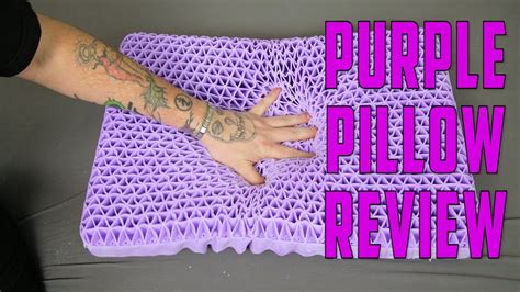 Purple Pillow Unboxing & 4 Month review | What!? What!? - YouTube