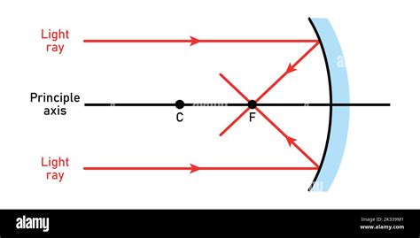 Ray diagrams for concave mirror vector illustration Stock Vector Image & Art - Alamy