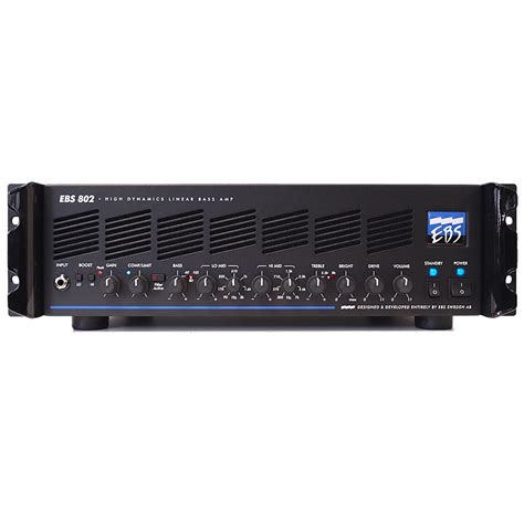 EBS 802 « Bass Amp Head | Musik Produktiv