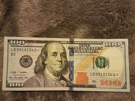 2009 $100 One Hundred Dollar Bill *Star Note* Low Serial Numbers ...