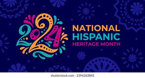 Hispanic Heritage Month 2024 Vector Web Stock Vector (Royalty Free) 2396363845 | Shutterstock