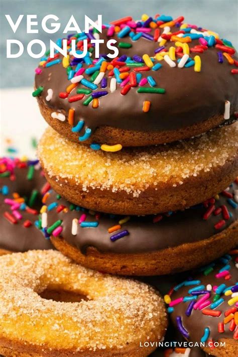 Baked Vegan Donuts - Loving It Vegan