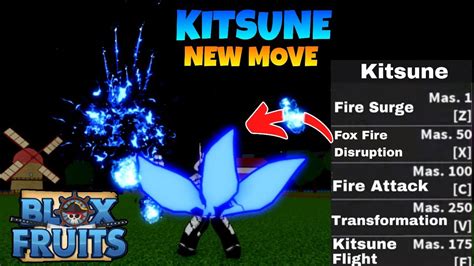 🦊 Kitsune Fruit First MOVE REVEALED! Its almost here...( Blox Fruits ...