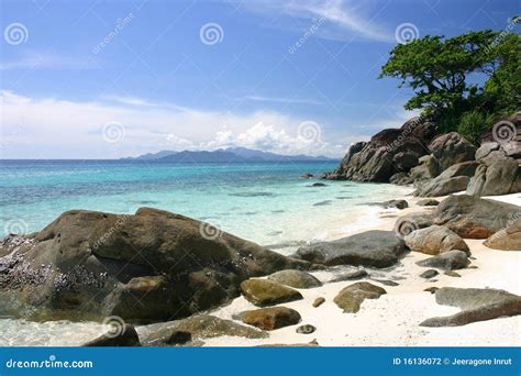 Tropical Beach, Thailand stock photo. Image of beautiful - 16136072