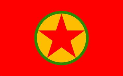 ملف:Flag of Kurdistan Workers Party (PKK).svg - المعرفة