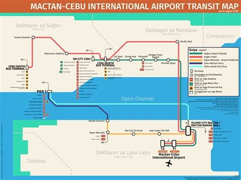 Mactan Cebu Airport Shuttle Map | Transit map of public tran… | Flickr