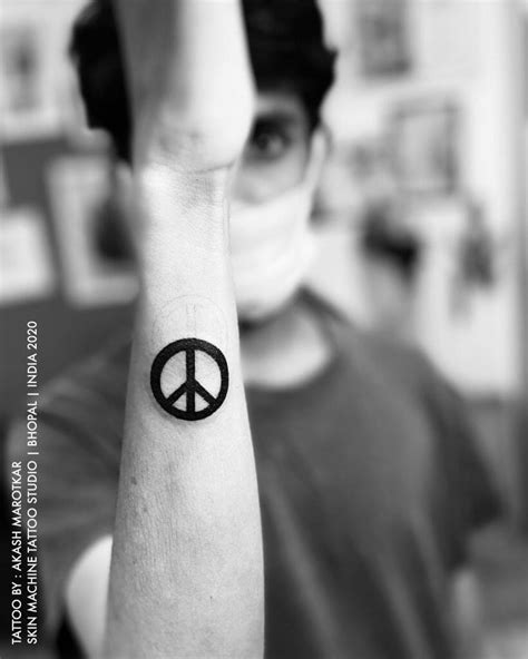 101 Best Small Peace Sign Tattoo Ideas That Will Blow Your Mind!