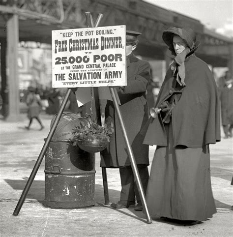 Salvation army Christmas photo 1903 | Salvation army, Army christmas ...