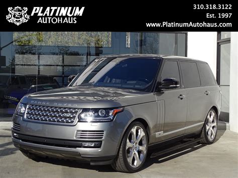 2017 Land Rover Range Rover Autobiography LWB Stock # 7305 for sale near Redondo Beach, CA | CA ...