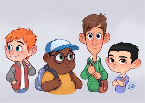 Boys by LuigiL | Cartoon character design, Character design, Character design animation