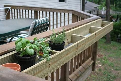 30+ Affordable Wooden Box Ideas For Flower You Must Try | Deck planters, Deck garden, Garden ...