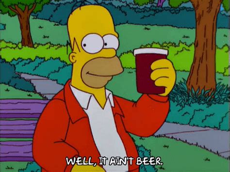 Homer Simpson Drinking GIF - Find & Share on GIPHY