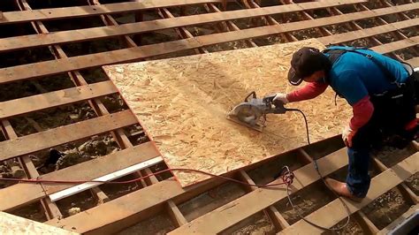 HOW TO INSTALL PLWOOD SHEATHING!.The .best installation video. Roofing video - YouTube